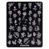 Matrita Metalica Stampila Unghii LUXORISE, Rose my Day A05