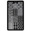Matrita Metalica Stampila Unghii LUXORISE, Soft Lace XY-P06