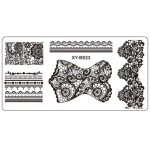 Matrita Metalica Stampila Unghii XY-BE23 - Mandala