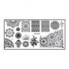 Matrita Metalica Stampila Unghii XY-J18 - Mandala Matrita Metalica Stampila Unghii XY-J18 - Mandala