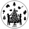 Matrita Unghii DXE44 Craciun in Doi Matrita Unghii DXE44 Craciun in Doi