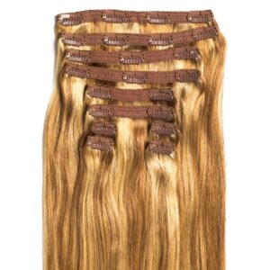 Extensii Clip-On VIP Mix Blond Auriu