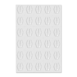 Decor de unghii transparent - Plus