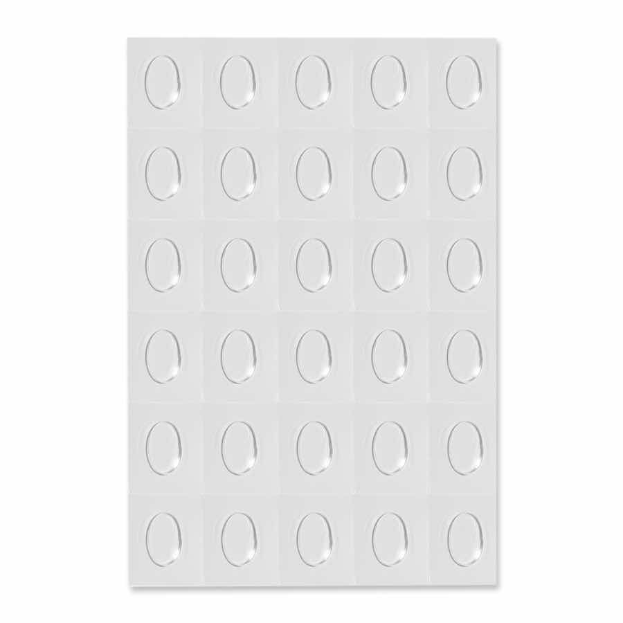 Decor de unghii transparent - Oval Decor de unghii transparent - Oval