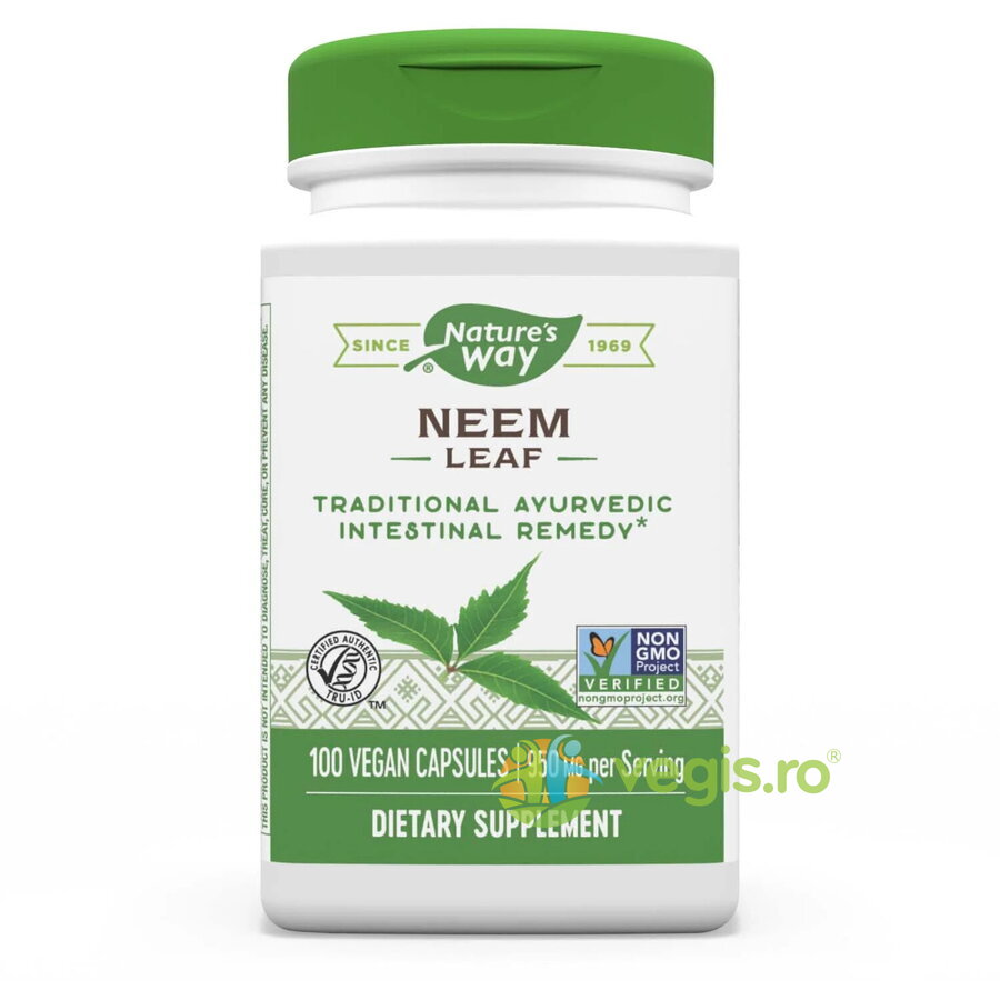 Neem Leaf 100cps vegetale Secom, Neem Leaf 100cps vegetale Secom,