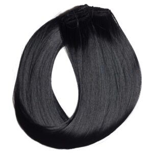 Extensii Clip-On Negru Intens