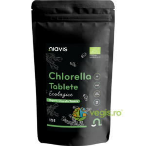 Chlorella Tablete Ecologice/Bio 125g