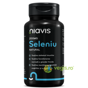 Seleniu Natural 200mcg 60cps