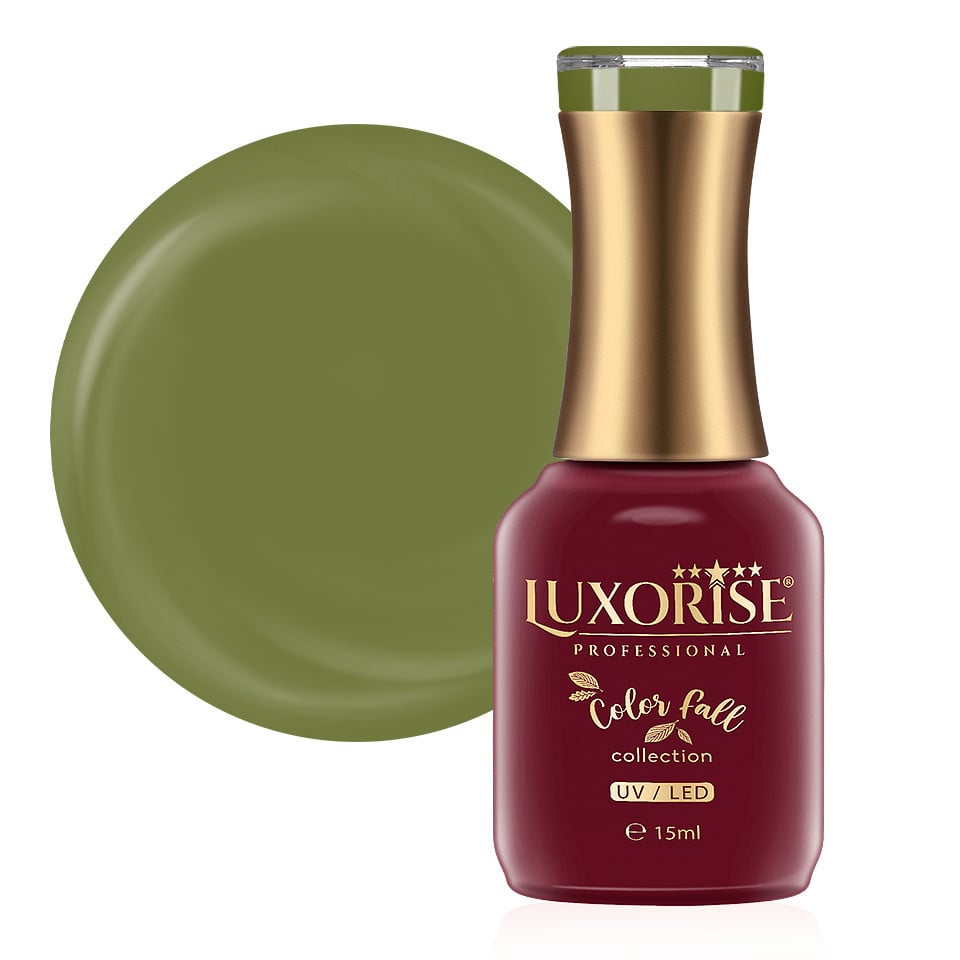 Oja Semipermanenta Color Fall Collection Olive Branch, LUXORISE, 15ml Oja Semipermanenta Color Fall Collection Olive Branch, LUXORISE, 15ml