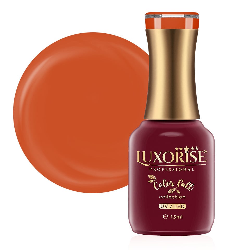Oja Semipermanenta Color Fall Collection Red October, LUXORISE, 15ml Oja Semipermanenta Color Fall Collection Red October, LUXORISE, 15ml