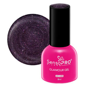 Oja Semipermanenta Glamour Gel SensoPRO Milano 8ml, After Dark #120