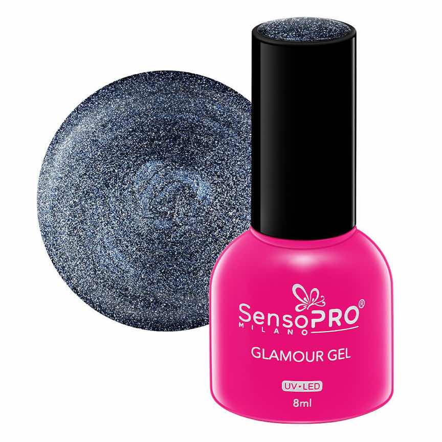 Oja Semipermanenta Glamour Gel SensoPRO Milano 8ml, Blue Heaven #62 Oja Semipermanenta Glamour Gel SensoPRO Milano 8ml, Blue Heaven #62