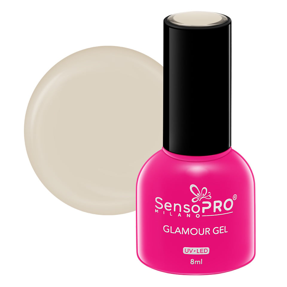 Oja Semipermanenta Glamour Gel SensoPRO Milano 8ml, Capuccino Express #11 Oja Semipermanenta Glamour Gel SensoPRO Milano 8ml, Capuccino Express #11