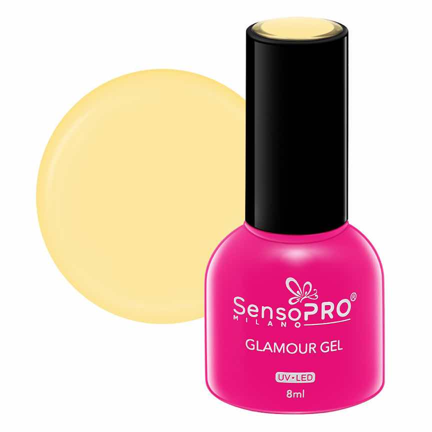 Oja Semipermanenta Glamour Gel SensoPRO Milano 8ml, Casual Chic #74 Oja Semipermanenta Glamour Gel SensoPRO Milano 8ml, Casual Chic #74