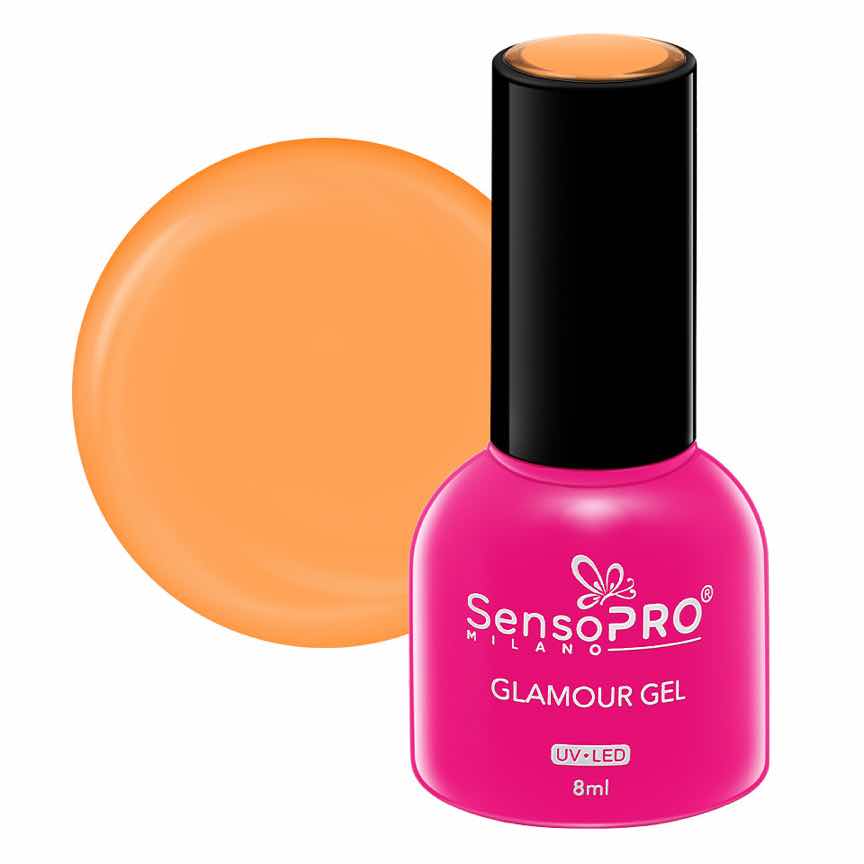 Oja Semipermanenta Glamour Gel SensoPRO Milano 8ml, Manuka Honey #39 Oja Semipermanenta Glamour Gel SensoPRO Milano 8ml, Manuka Honey #39