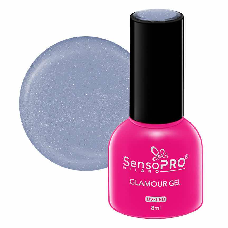 Oja Semipermanenta Glamour Gel SensoPRO Milano 8ml, Moonlight Princess #71 Oja Semipermanenta Glamour Gel SensoPRO Milano 8ml, Moonlight Princess #71