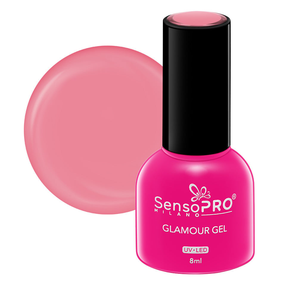 Oja Semipermanenta Glamour Gel SensoPRO Milano 8ml, Salsa Dance #89 Oja Semipermanenta Glamour Gel SensoPRO Milano 8ml, Salsa Dance #89