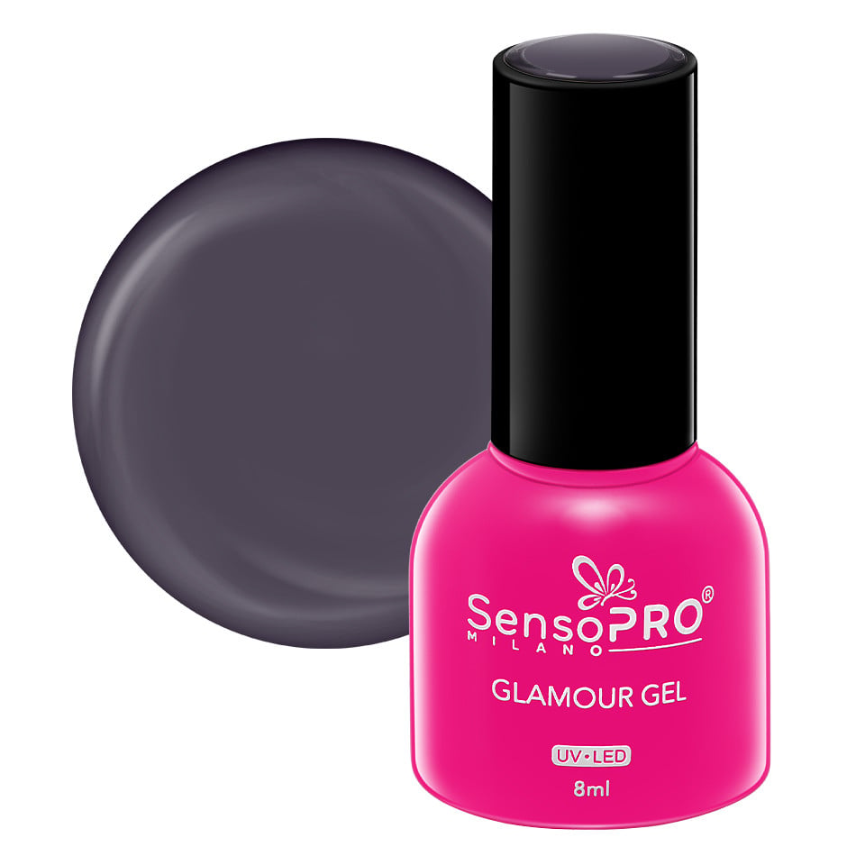 Oja Semipermanenta Glamour Gel SensoPRO Milano 8ml, Spicy Plum #66 Oja Semipermanenta Glamour Gel SensoPRO Milano 8ml, Spicy Plum #66