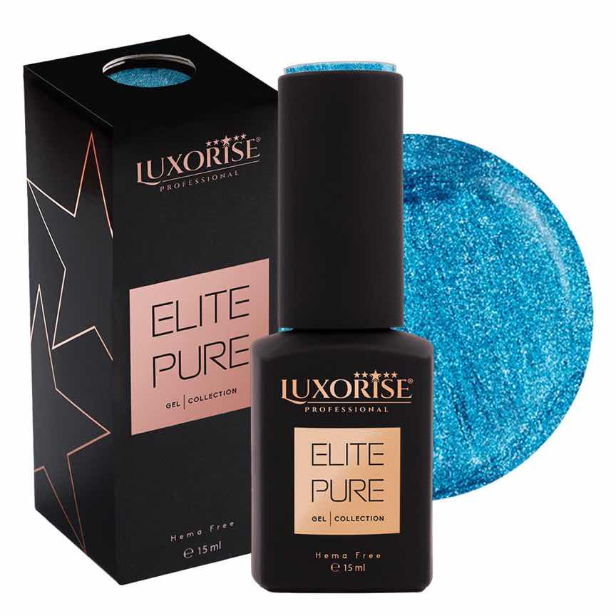 Oja Semipermanenta Hema Free LUXORISE ELITE PURE- Aristocratic Azure, 15ml Oja Semipermanenta Hema Free LUXORISE ELITE PURE- Aristocratic Azure, 15ml