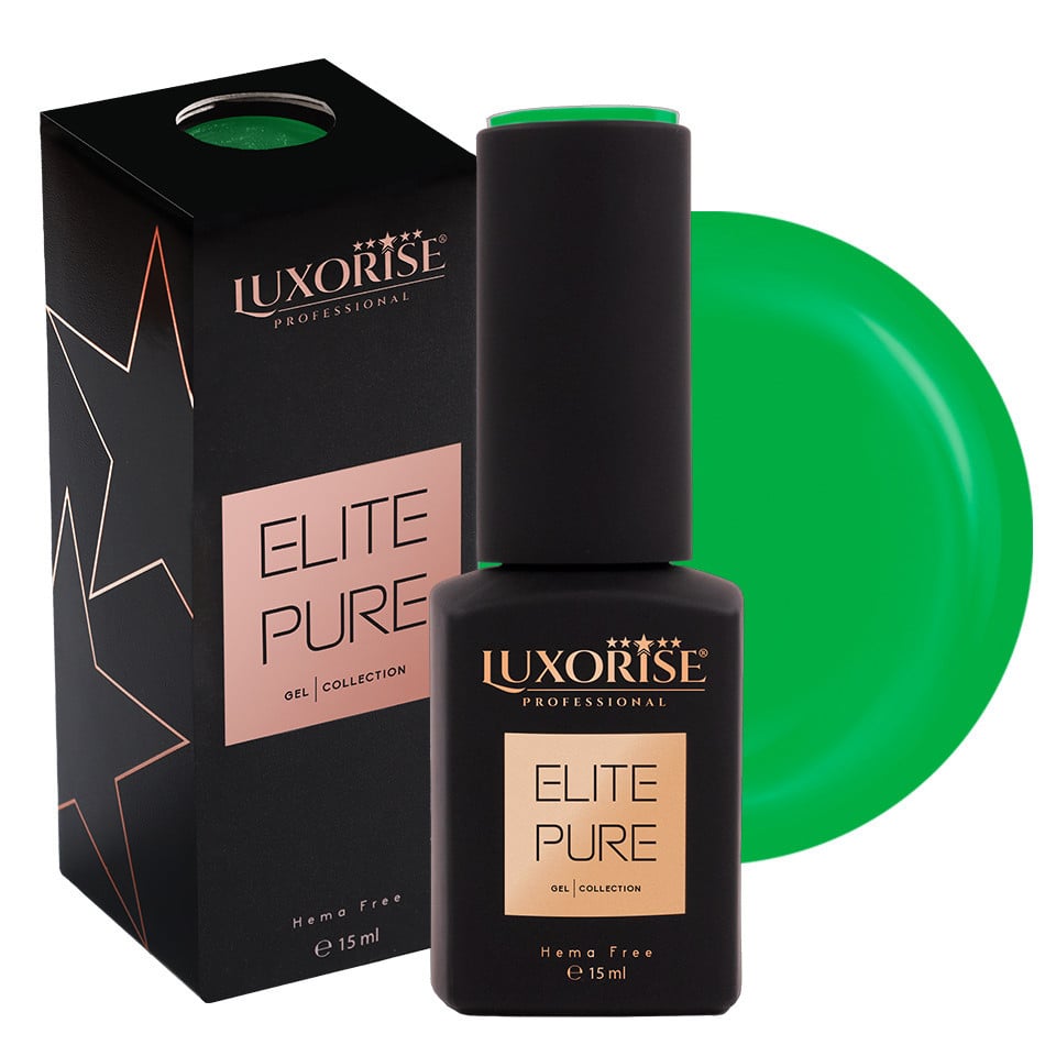 Oja Semipermanenta Hema Free LUXORISE ELITE PURE- Classic Green, 15ml Oja Semipermanenta Hema Free LUXORISE ELITE PURE- Classic Green, 15ml