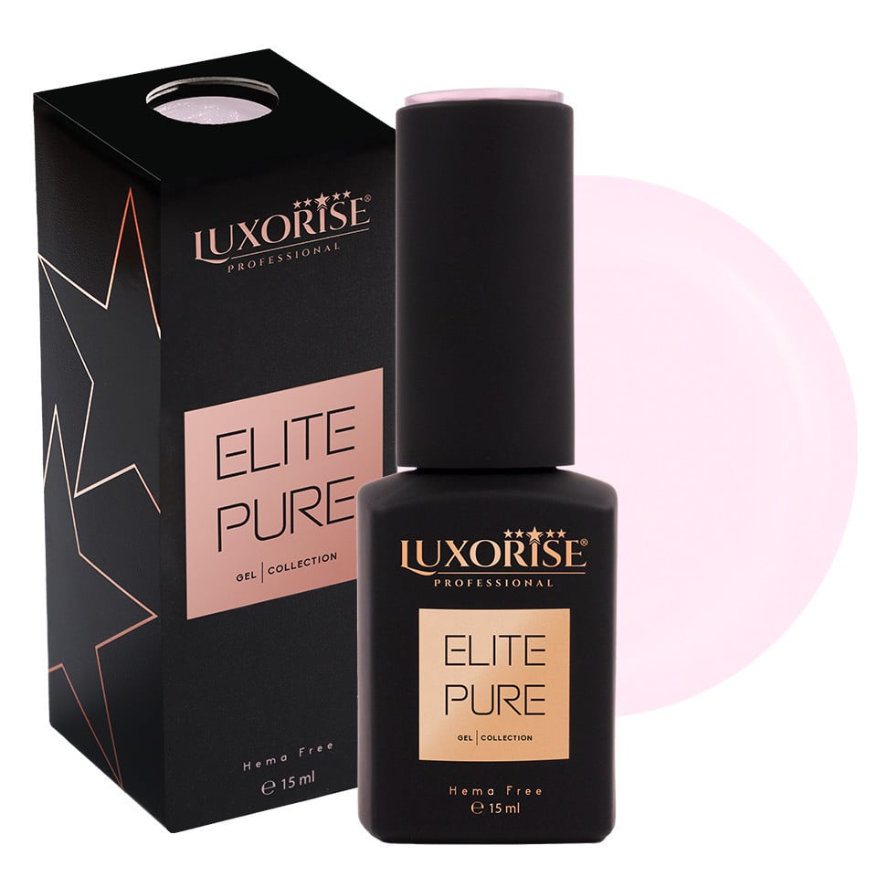 Oja Semipermanenta Hema Free LUXORISE ELITE PURE- Delicate Petal, 15ml Oja Semipermanenta Hema Free LUXORISE ELITE PURE- Delicate Petal, 15ml