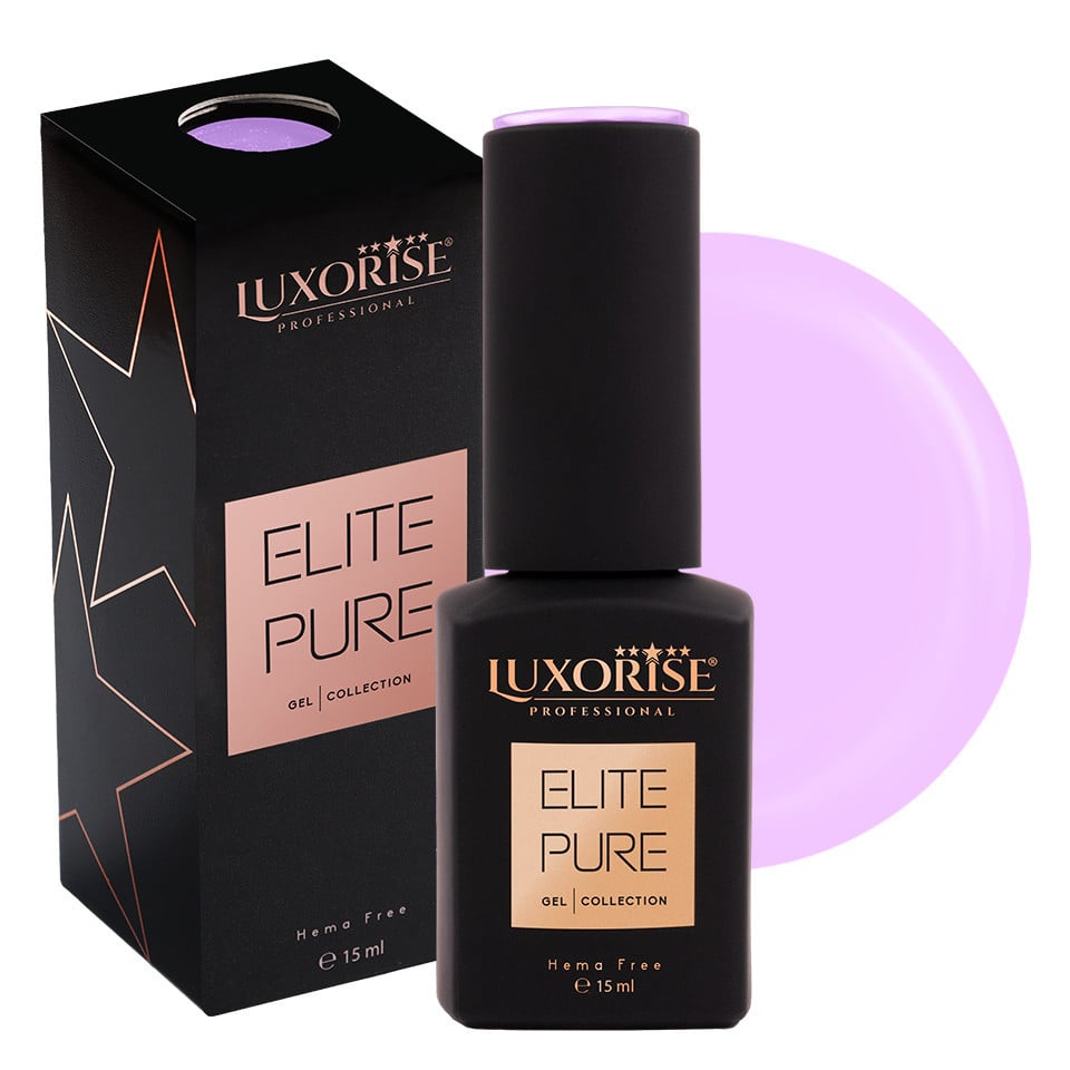 Oja Semipermanenta Hema Free LUXORISE ELITE PURE- Enchanting Lilac, 15ml Oja Semipermanenta Hema Free LUXORISE ELITE PURE- Enchanting Lilac, 15ml