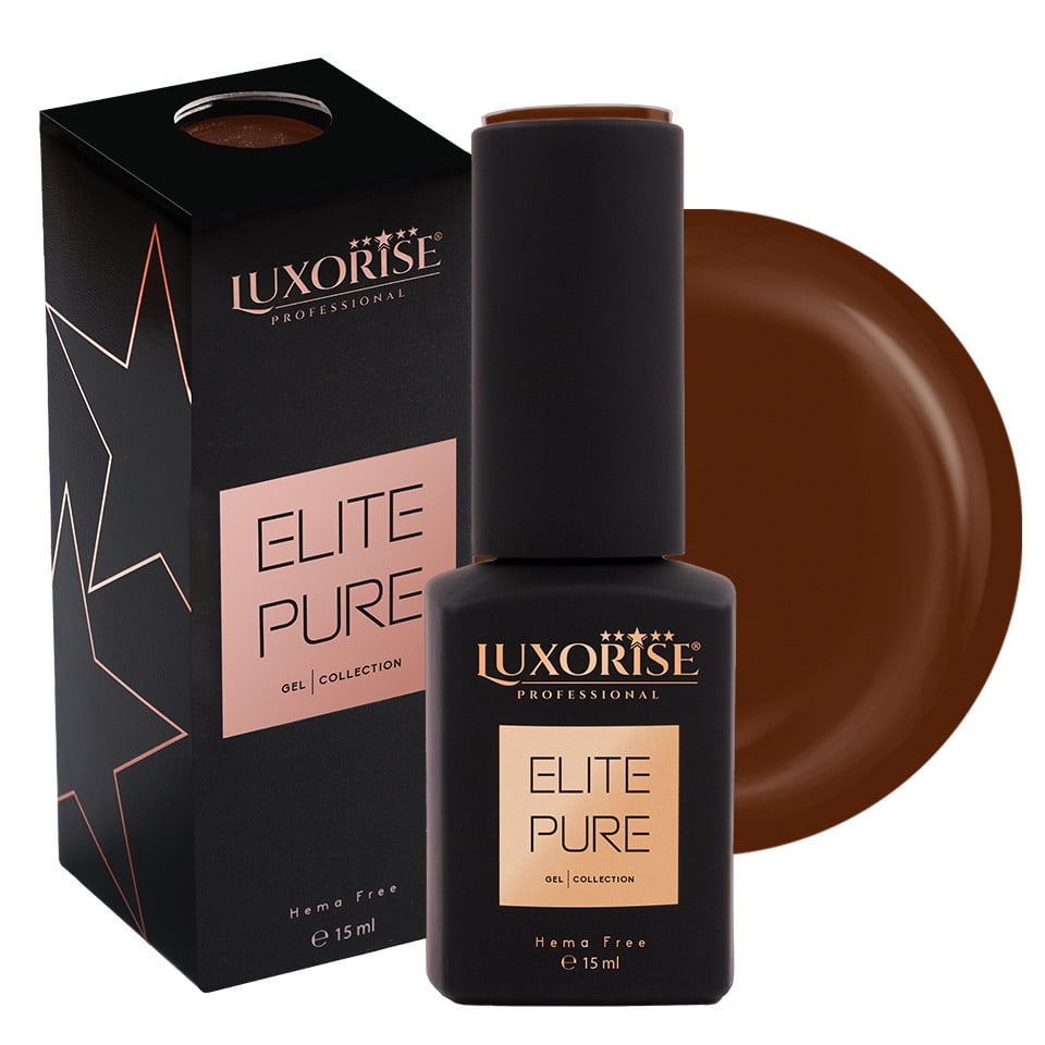 Oja Semipermanenta Hema Free LUXORISE ELITE PURE- Espresso Elegance, 15ml Oja Semipermanenta Hema Free LUXORISE ELITE PURE- Espresso Elegance, 15ml