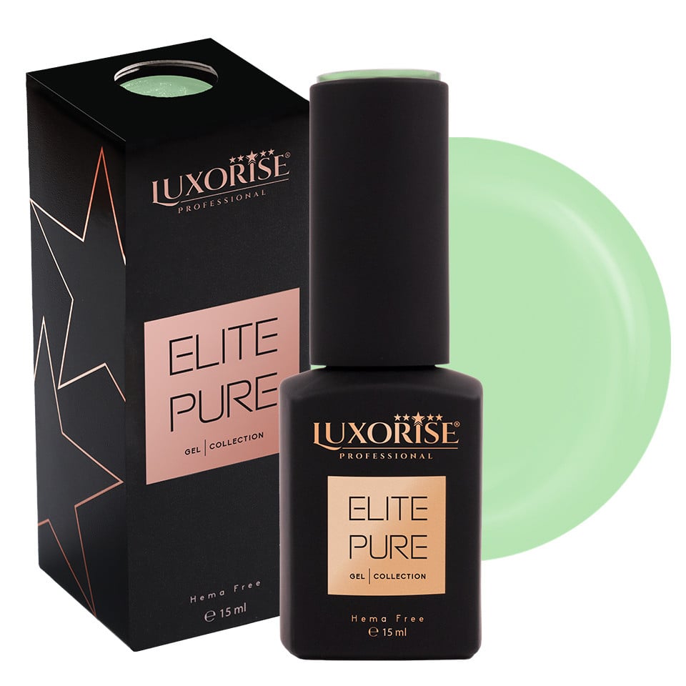 Oja Semipermanenta Hema Free LUXORISE ELITE PURE- Gilded Moss, 15ml Oja Semipermanenta Hema Free LUXORISE ELITE PURE- Gilded Moss, 15ml