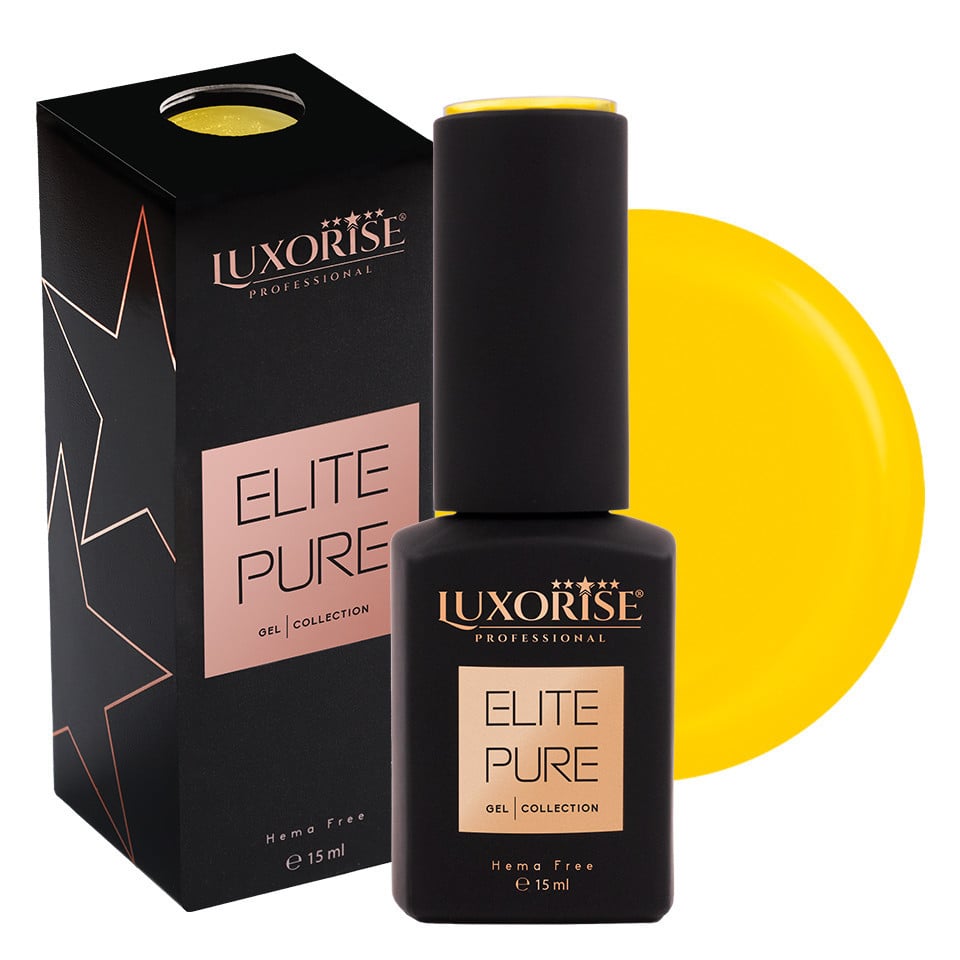 Oja Semipermanenta Hema Free LUXORISE ELITE PURE- Golden Honey, 15ml Oja Semipermanenta Hema Free LUXORISE ELITE PURE- Golden Honey, 15ml