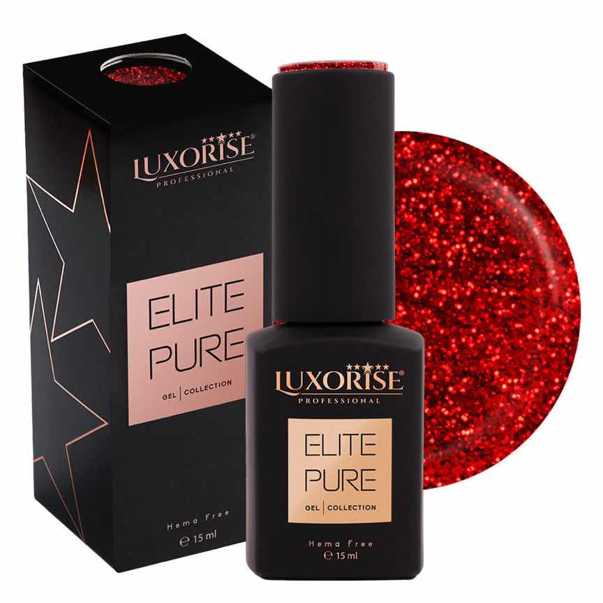 Oja Semipermanenta Hema Free LUXORISE ELITE PURE- Radiant Ruby, 15ml Oja Semipermanenta Hema Free LUXORISE ELITE PURE- Radiant Ruby, 15ml