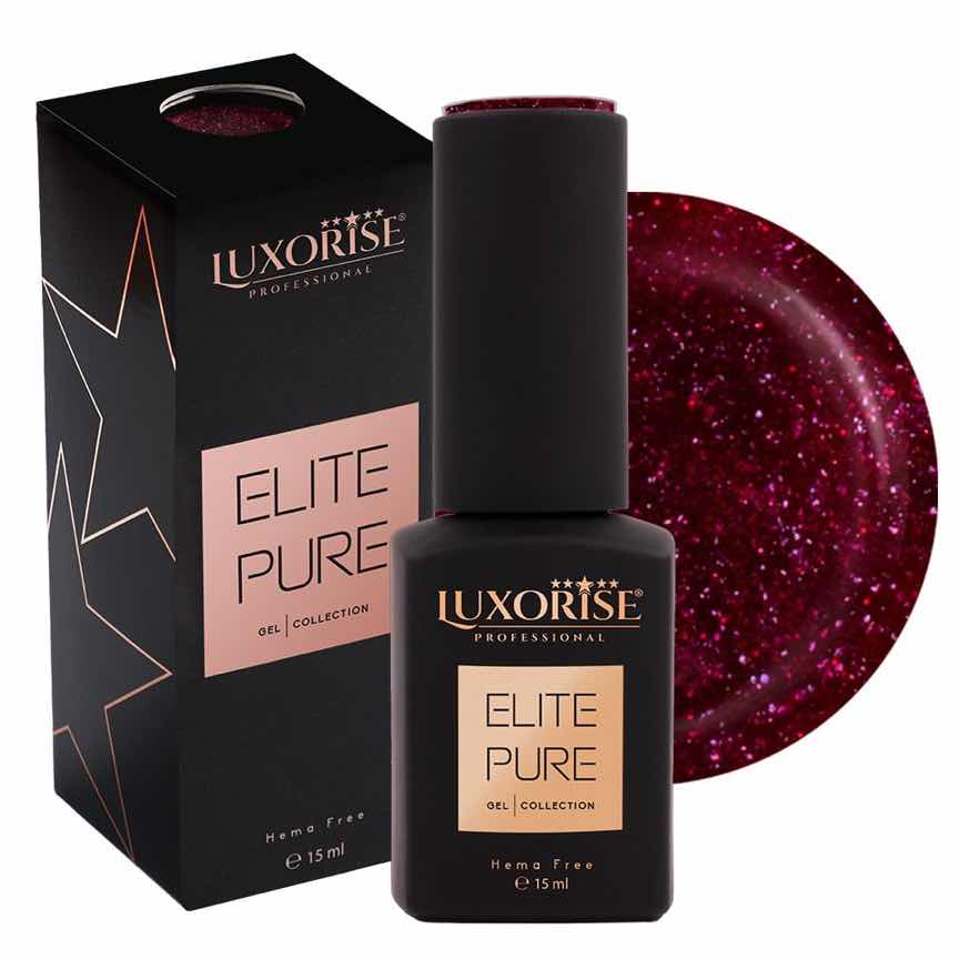 Oja Semipermanenta Hema Free LUXORISE ELITE PURE- Ritzy Ruby, 15ml Oja Semipermanenta Hema Free LUXORISE ELITE PURE- Ritzy Ruby, 15ml
