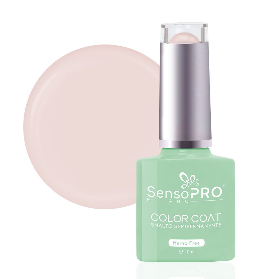 Oja Semipermanenta Hema Free SensoPRO Milano - #63 Beige Whisper, 10ml Oja Semipermanenta Hema Free SensoPRO Milano - #63 Beige Whisper, 10ml