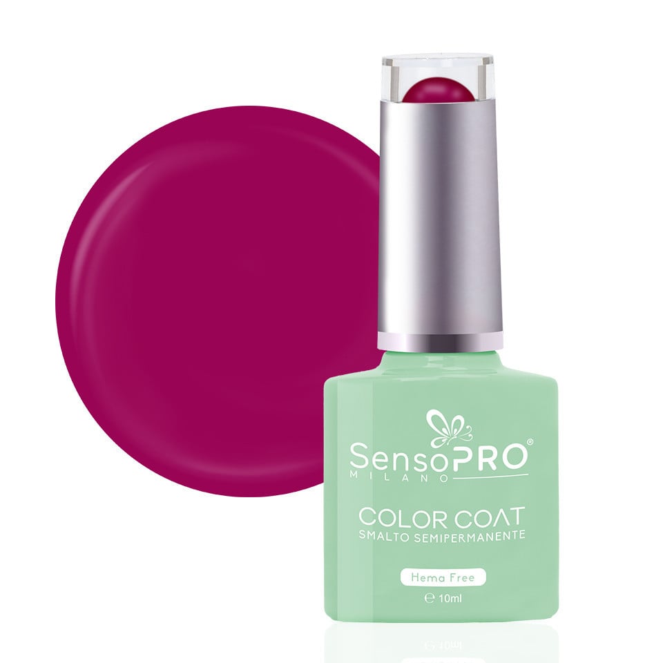 Oja Semipermanenta Hema Free SensoPRO Milano - #80 Hibiscus Scent, 10ml Oja Semipermanenta Hema Free SensoPRO Milano - #80 Hibiscus Scent, 10ml