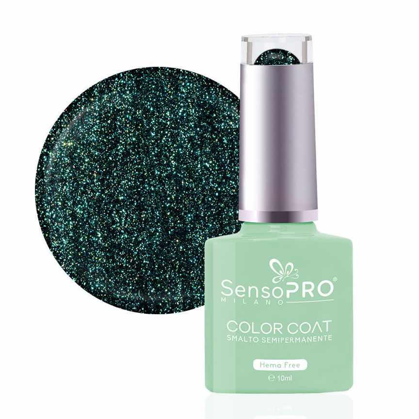 Oja Semipermanenta Hema Free SensoPRO Milano - #91 Emerald Shine, 10ml Oja Semipermanenta Hema Free SensoPRO Milano - #91 Emerald Shine, 10ml