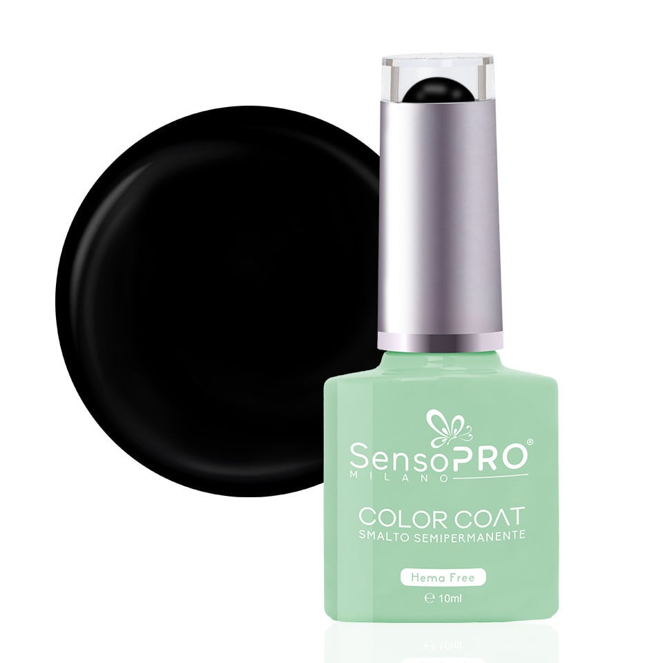 Oja Semipermanenta Hema Free SensoPRO Milano - #95 Timeless Black, 10ml Oja Semipermanenta Hema Free SensoPRO Milano - #95 Timeless Black, 10ml