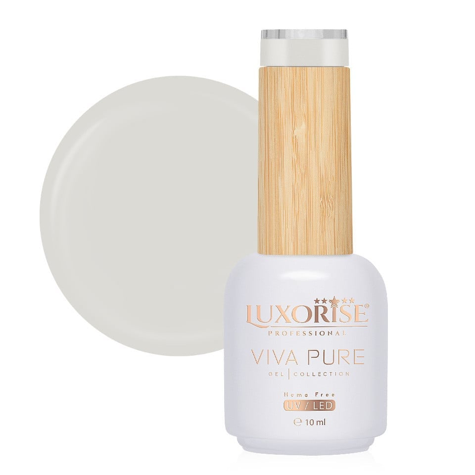 Oja Semipermanenta Hema Free Viva Pure LUXORISE - Cheesecake Grey 10ml Oja Semipermanenta Hema Free Viva Pure LUXORISE - Cheesecake Grey 10ml