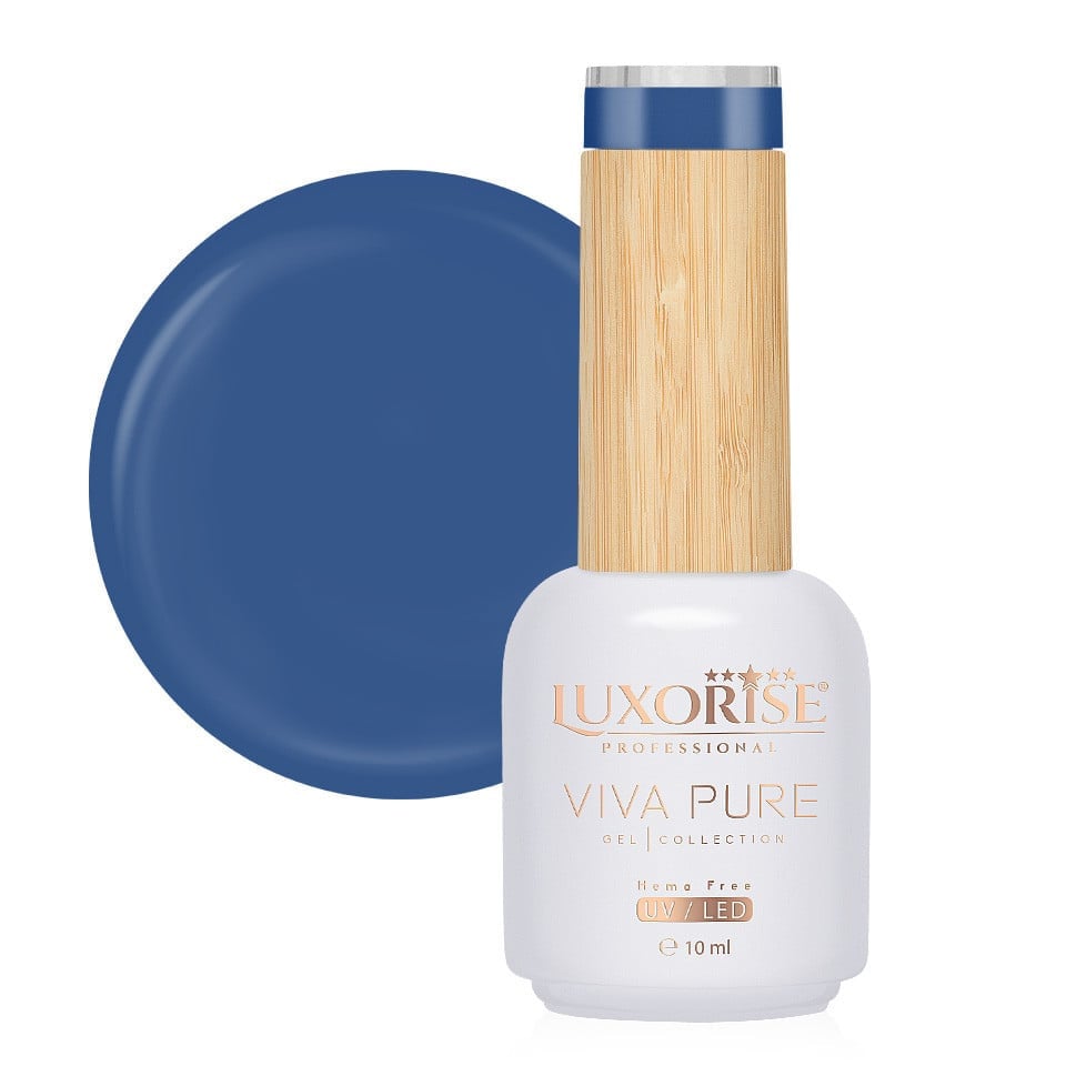 Oja Semipermanenta Hema Free Viva Pure LUXORISE - Indigo Bunting 10ml Oja Semipermanenta Hema Free Viva Pure LUXORISE - Indigo Bunting 10ml