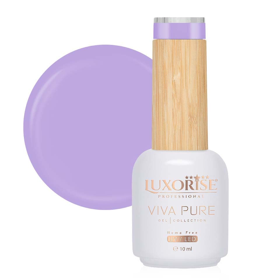 Oja Semipermanenta Hema Free Viva Pure LUXORISE - Mauve Majesty 10ml Oja Semipermanenta Hema Free Viva Pure LUXORISE - Mauve Majesty 10ml