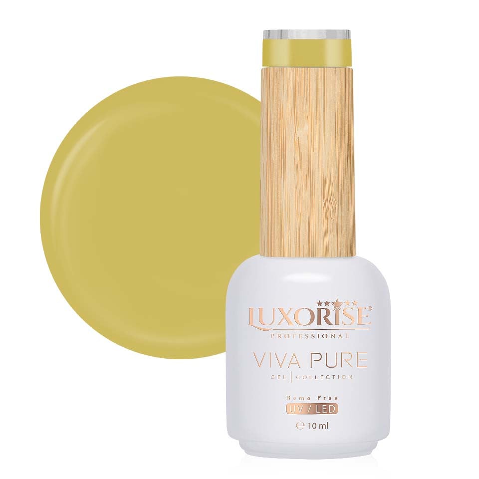 Oja Semipermanenta Hema Free Viva Pure LUXORISE - Opulent Ochre 10ml Oja Semipermanenta Hema Free Viva Pure LUXORISE - Opulent Ochre 10ml