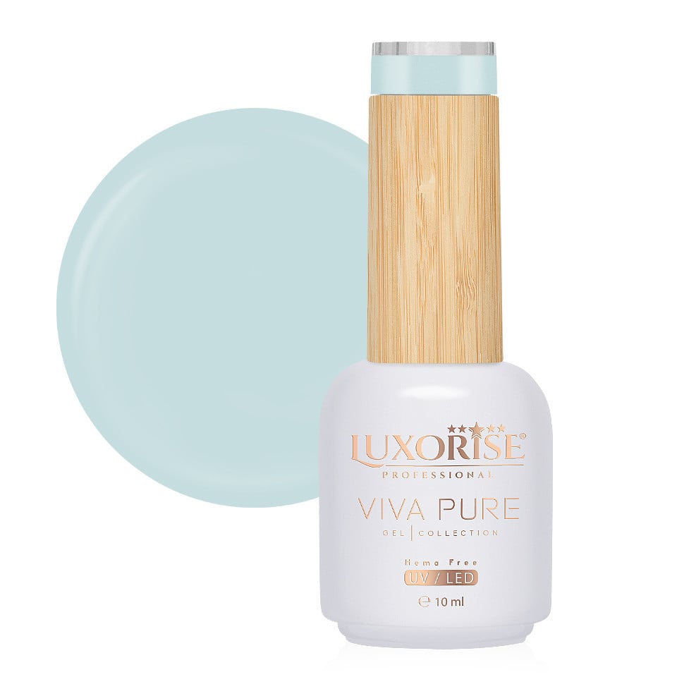 Oja Semipermanenta Hema Free Viva Pure LUXORISE - Pastel Emerald 10ml Oja Semipermanenta Hema Free Viva Pure LUXORISE - Pastel Emerald 10ml