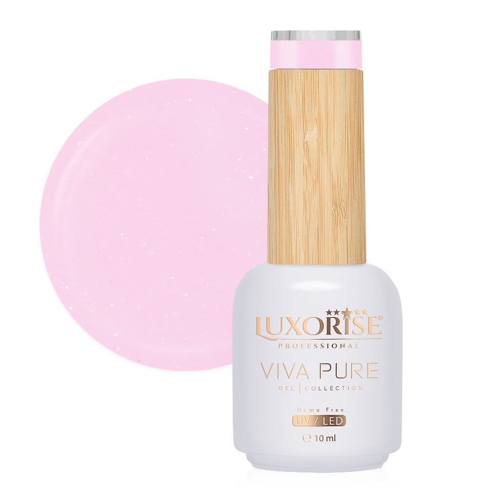 Oja Semipermanenta Hema Free Viva Pure LUXORISE - Porcelain Bliss 10ml Oja Semipermanenta Hema Free Viva Pure LUXORISE - Porcelain Bliss 10ml
