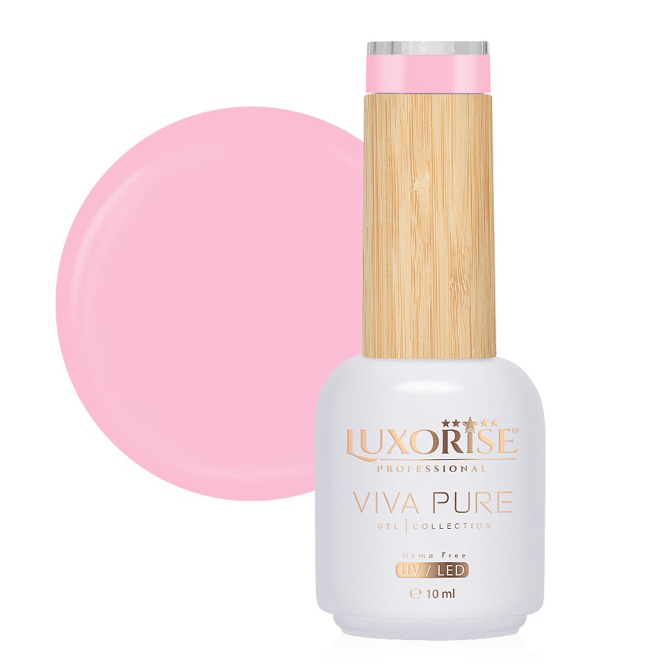 Oja Semipermanenta Hema Free Viva Pure LUXORISE - Pure Pink 10ml Oja Semipermanenta Hema Free Viva Pure LUXORISE - Pure Pink 10ml