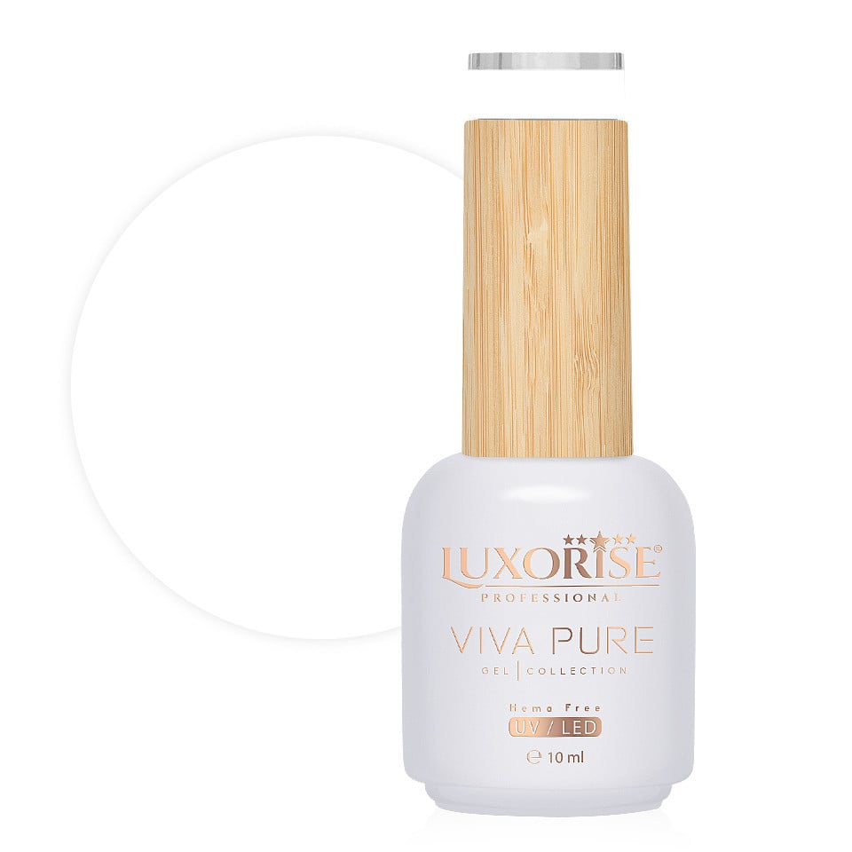 Oja Semipermanenta Hema Free Viva Pure LUXORISE - Pure White 10ml Oja Semipermanenta Hema Free Viva Pure LUXORISE - Pure White 10ml