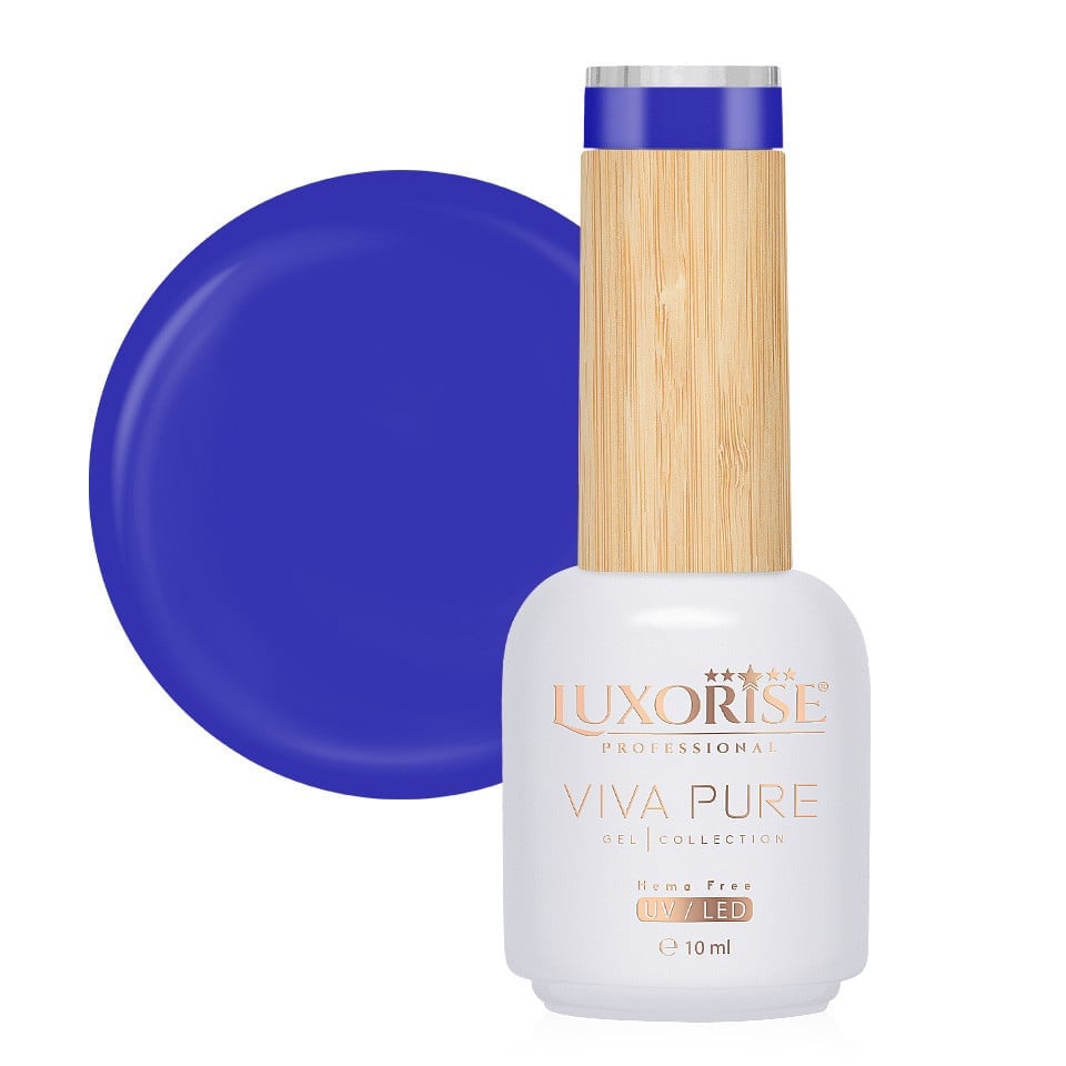 Oja Semipermanenta Hema Free Viva Pure LUXORISE - Ultramarine Vibe 10ml Oja Semipermanenta Hema Free Viva Pure LUXORISE - Ultramarine Vibe 10ml