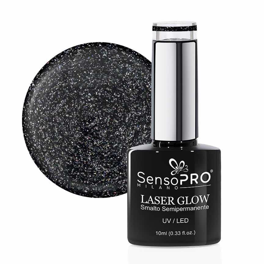 Oja Semipermanenta Holografica Laser Glow SensoPRO Milano 10ml, Galaxy Fantasy #34 Oja Semipermanenta Holografica Laser Glow SensoPRO Milano 10ml, Galaxy Fantasy #34
