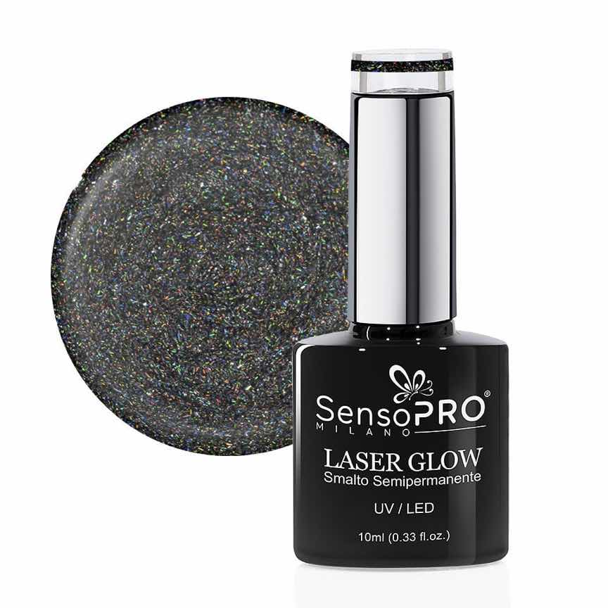 Oja Semipermanenta Holografica Laser Glow SensoPRO Milano 10ml, Holo Opulence #27 Oja Semipermanenta Holografica Laser Glow SensoPRO Milano 10ml, Holo Opulence #27