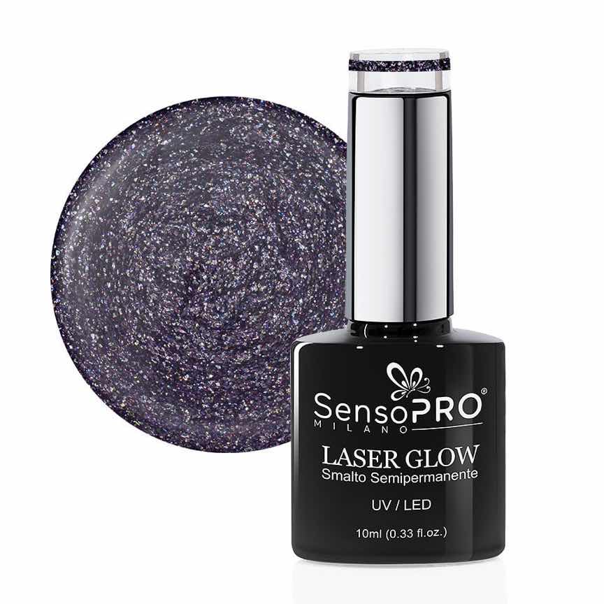 Oja Semipermanenta Holografica Laser Glow SensoPRO Milano 10ml, Retro Parade #35 Oja Semipermanenta Holografica Laser Glow SensoPRO Milano 10ml, Retro Parade #35