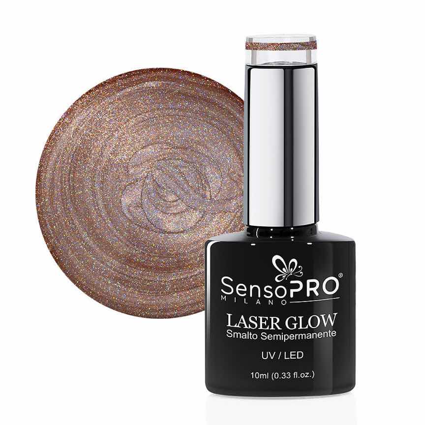 Oja Semipermanenta Holografica Laser Glow SensoPRO Milano 10ml, Spotlight Crush #11 Oja Semipermanenta Holografica Laser Glow SensoPRO Milano 10ml, Spotlight Crush #11