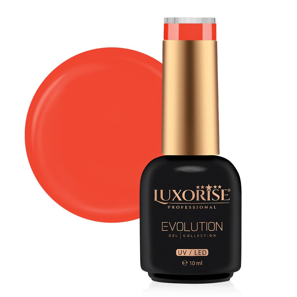 Oja Semipermanenta LUXORISE Evolution, Beach Breeze - Papaya Cocktail 10ml Oja Semipermanenta LUXORISE Evolution, Beach Breeze - Papaya Cocktail 10ml