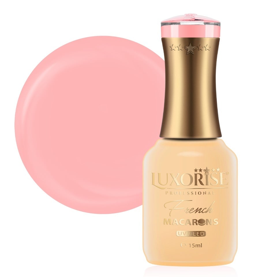 Oja Semipermanenta LUXORISE French Macarons Collection - Guava 15ml Oja Semipermanenta LUXORISE French Macarons Collection - Guava 15ml